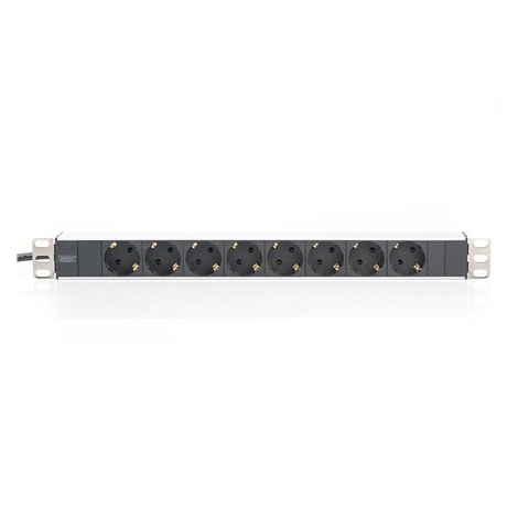 DIGITUS DN-95401 - power strip | Output Connector Qty 8 | 2 m | Black - 2